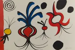 Alexander Calder, Four Onions, Lithograph