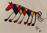 Alexander Calder, Beastie, Lithograph