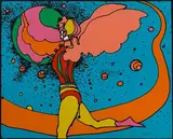 Peter Max, Planetarian Traveler, Serigraph