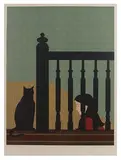 Will Barnet, The Banister, Lithograph