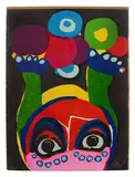 Karel Appel, Circus, Engraving from the
