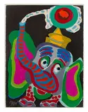 Karel Appel, Circus, Engraving from the