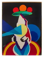 Circus by Karel Appel, Engraving from the, offered Sep 2023