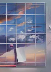 Untitled by Masoud Yasami, Acrylic on Canvas, offered Sep 2023