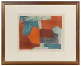Serge Poliakoff, Composition Rouge et Bleu No. XXXVI