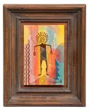 Untitled by Helen Hardin [Tsa-Sah-Wee-Eh], Acrylic on Board, offered Aug 2023