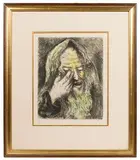 Marc Chagall, The Lamentations of Jeremiah, Etching