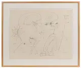 D37 by Morris Louis, Ink on Paper, offered Aug 2023