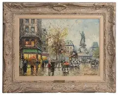 Untitled by Antoine Blanchard, Oil on Canvas, offered Aug 2023