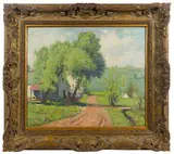 Homer Gordon Davisson, Somerset County, Oil on Canvas Board