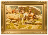 Paul Mann, Untitled, Oil on Canvas