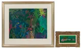 Gustav Likan, Painting and