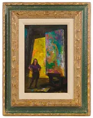 Iver Rose, Untitled, Oil on Panel