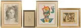 Jacques Villon, Jeune Fille, Lithograph