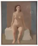 Alan Feltus, Aspettando, Oil on Canvas