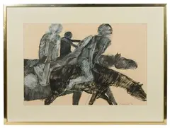 Michael Spafford, Untitled, Mixed Media on Paper
