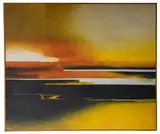 Mary Gehr, Hellas, Oil on Canvas