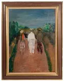 The Road by Henryck Gotlib, Oil on Linen, offered Jul 2023