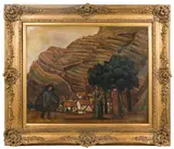 Robert Genin, Untitled, Oil on Board