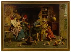 Eugenio Zampighi, Untitled, Oil on Canvas