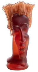 Puddy by Richard Jolley, Glass Bust, offered Jul 2023