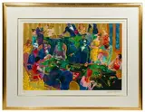 LeRoy Neiman, Desert Inn Baccarat, Serigraph