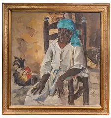 Ruth Van Sickle Ford, Grandmere, Oil on Canvas