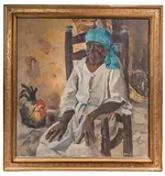 Grandmere by Ruth Van Sickle Ford, Oil on Canvas, offered Jun 2023