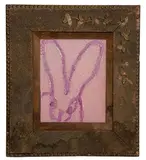 Untitled by Hunt Slonem, Oil and Diamond Dust on Board, offered Jun 2023