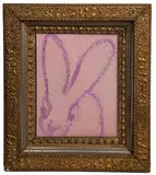 Untitled by Hunt Slonem, Oil and Diamond Dust on Board, offered Jun 2023