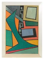 Rudolph Weisenborn, Untitled, Oil on Panel
