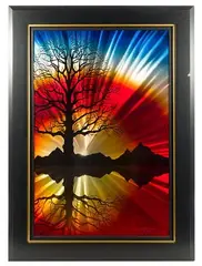 Chris DeRubeis, Tree, Mixed Media