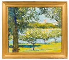 Untitled by Jacques Vincent, Oil on Canvas, offered Jun 2023