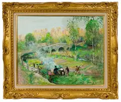 Untitled by Jules Rene Herve, Oil on Linen, offered Jun 2023