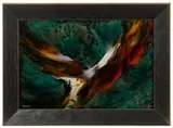 Untitled by Leonardo Nierman, Oil on Masonite, offered May 2023