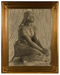 Claude Buck, Untitled, Graphite on Paper