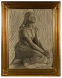 Untitled by Claude Buck, Graphite on Paper, offered May 2023