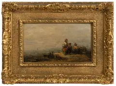 Untitled by Herman Frederik Carel ten Kate, Oil on Board, offered May 2023
