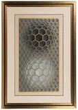 Victor Vasarely, Album Meta: Seven Plates #6, Serigraph