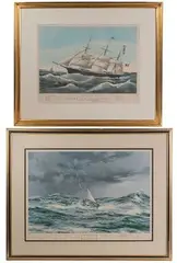 Nathaniel Currier, Clipper Ship Dreadnought, Lithograph