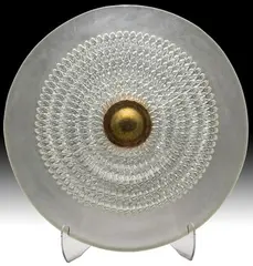 George Bucquet, Untitled, Glass Charger