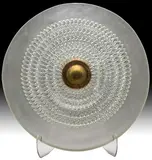 Untitled by George Bucquet, Glass Charger, offered May 2023
