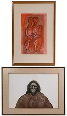 Buffalo Robe by Frank Howell, Serigraph, offered Apr 2023