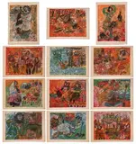 Théo Tobiasse, Song of Songs, Lithograph Portfolio