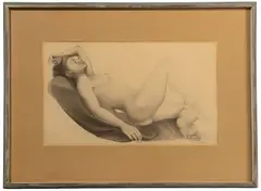Untitled by Ramon Bertell Price, Graphite Drawing, offered Mar 2023