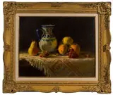 Joan Alex Potter, South of the Border, Oil on Canvas