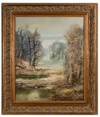 Untitled by Willi Bauer, Oil on Canvas, offered Mar 2023