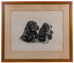Untitled by Leon Danchin, Engraving, offered Mar 2023