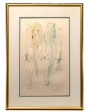 Return, Return Shulamite by Salvador Dalí, Etching with Pochoir and Gold Dust, offered Mar 2023