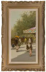 Andre Gisson, Untitled, Oil on Canvas